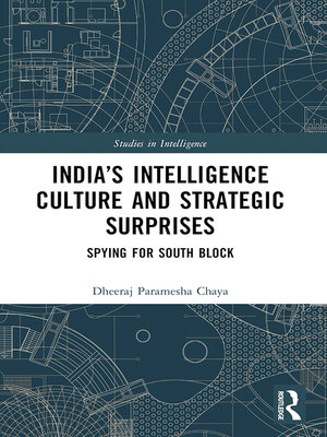 cover image of India's Intelligence Culture and Strategic Surprises
